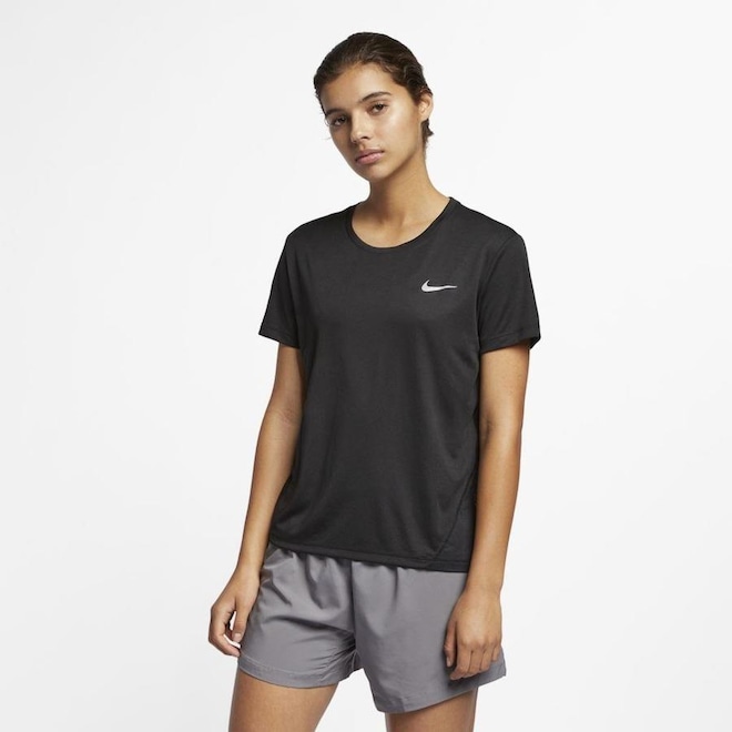 Camiseta Nike Miler - Feminina - Foto 1