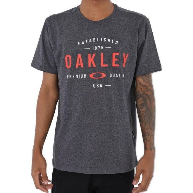 Camiseta Oakley Premium Quality - Masculina - Foto 1