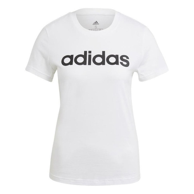 Camiseta adidas Essentials Slim Logo - Feminina - Foto 1