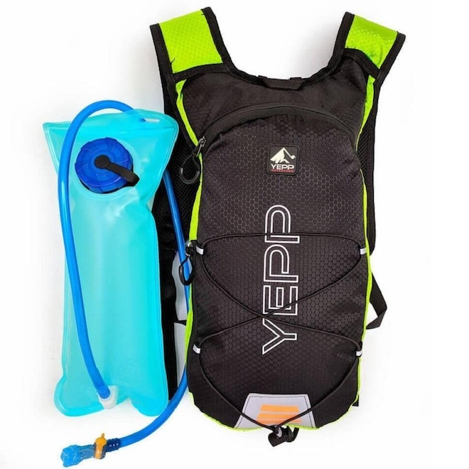 Mochila de Hidratação Yepp Alpinismo Top - 8 Litros com Refil de 2 Litros - Foto 1