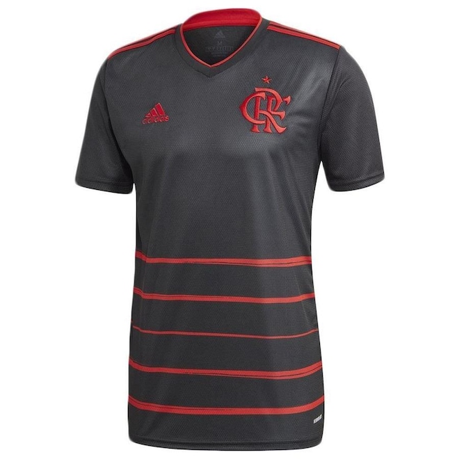 Camisa do Flamengo III 20/21 adidas - Masculina - Foto 1