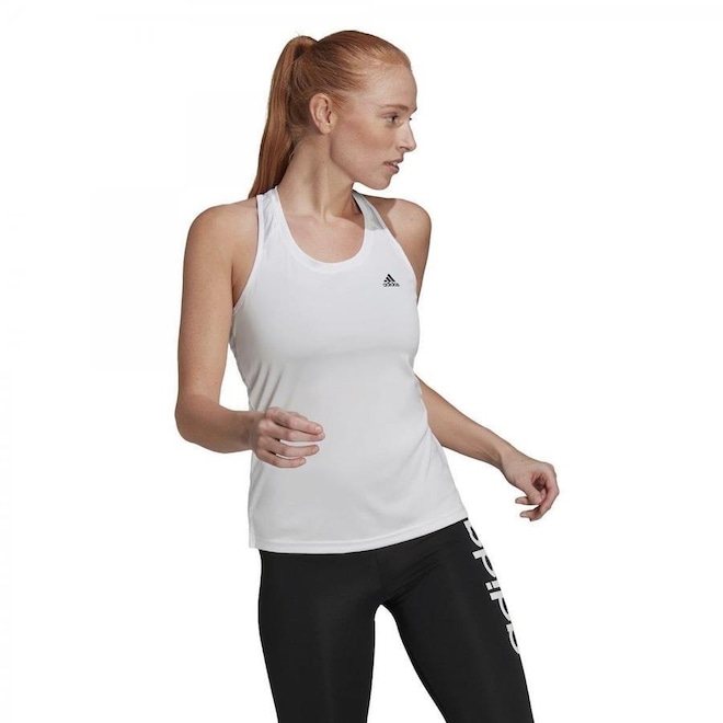 Camiseta Regata adidas 3 Stripes Tank - Feminina - Foto 1