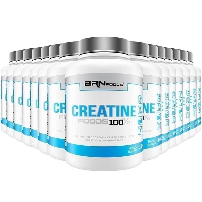 Kit Creatina BRN Foods - 15 Unidades - 100g - Foto 1