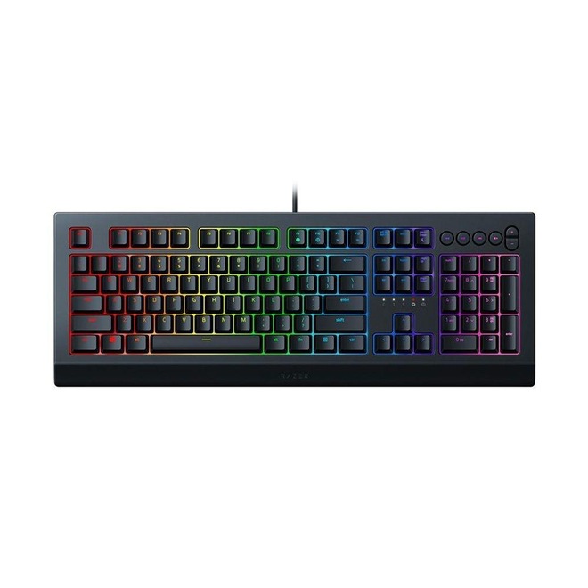 Teclado Membrane Gamer Razer Cynosa V2 Chroma RGB US com fio - Foto 1