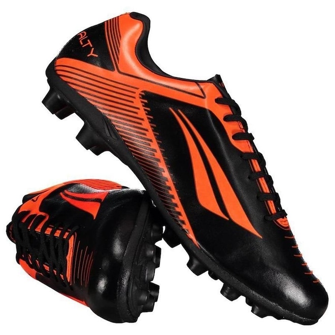 Chuteira de Campo Penalty Era VIII - Infantil - Foto 1