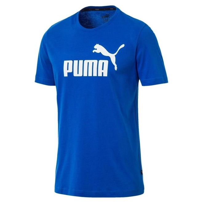 Camiseta Puma Manga Curta Essentials Tee - Masculina - Foto 1