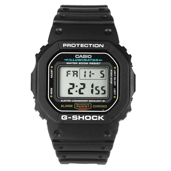 Relógio Digital G-Shock DW-5600E-1VDF - Adulto - Foto 1