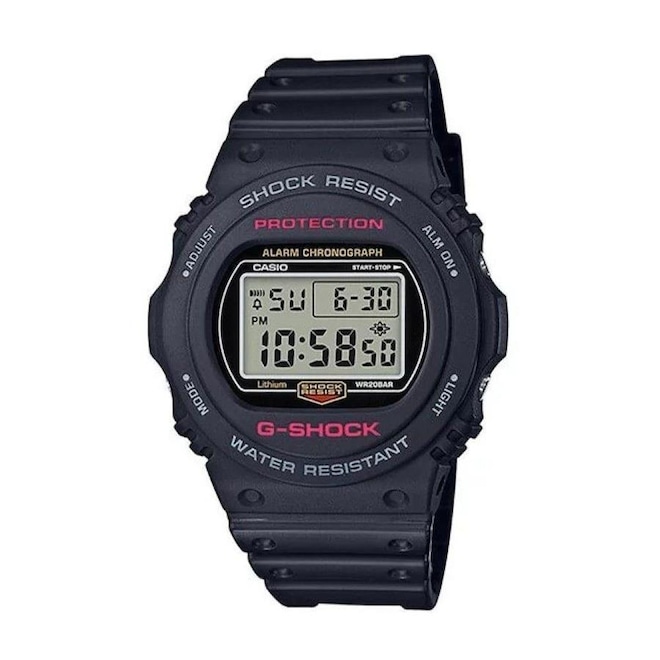 Relógio Digital G-Shock DW-5750E-1DR - Adulto - Foto 1