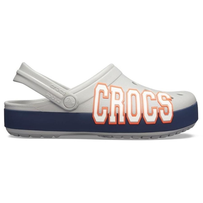 Sandália Crocs Crocband Logo Light - Unissex - Foto 1