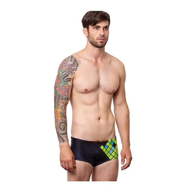 Sunga Kauna Swim Power Square Masculina - Foto 1