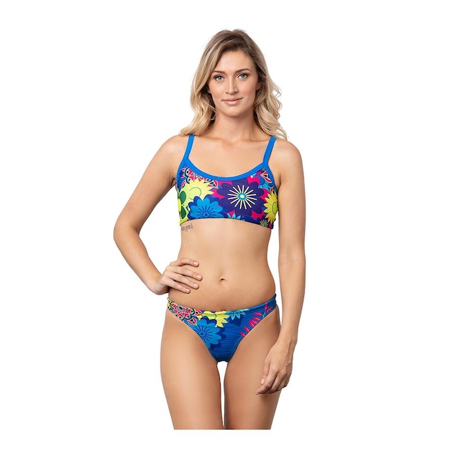 Sunkini Kauna Swim Tropical Summer Feminina - Foto 1