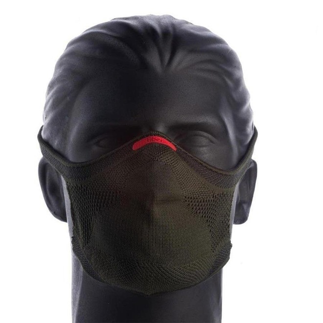 Máscara de Proteção Fiber Knit Ajustável com Suporte para Filtro - Adulto - Foto 1