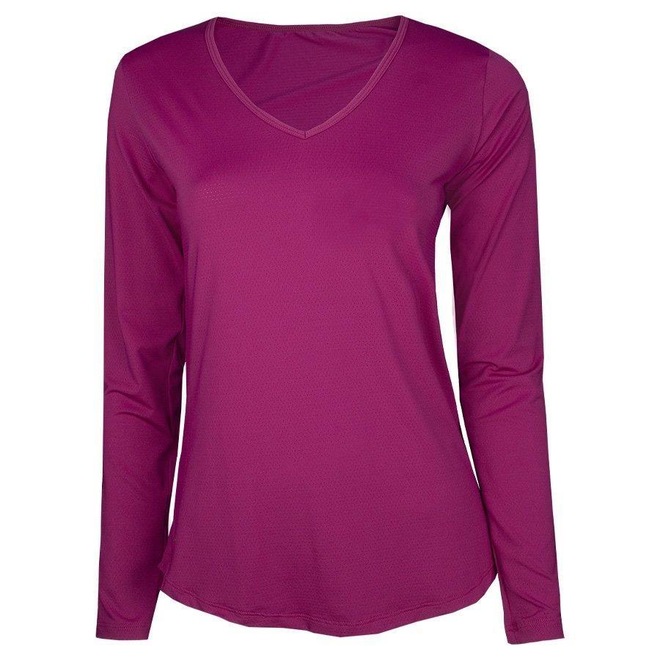 Camiseta Rola Moça New Trip Alongada - Feminina - Foto 1