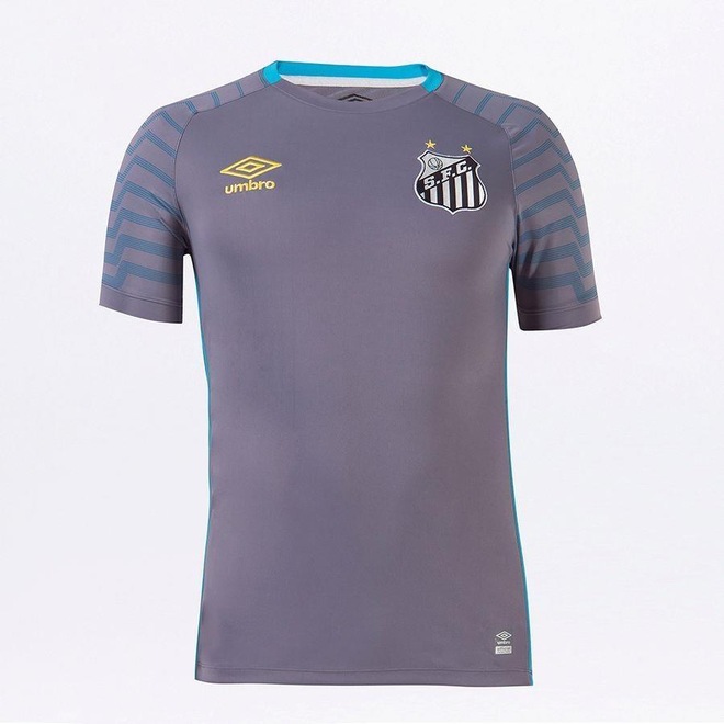 Camisa de Goleiro do Santos Oficial 2021 Umbro - Masculina - Foto 1