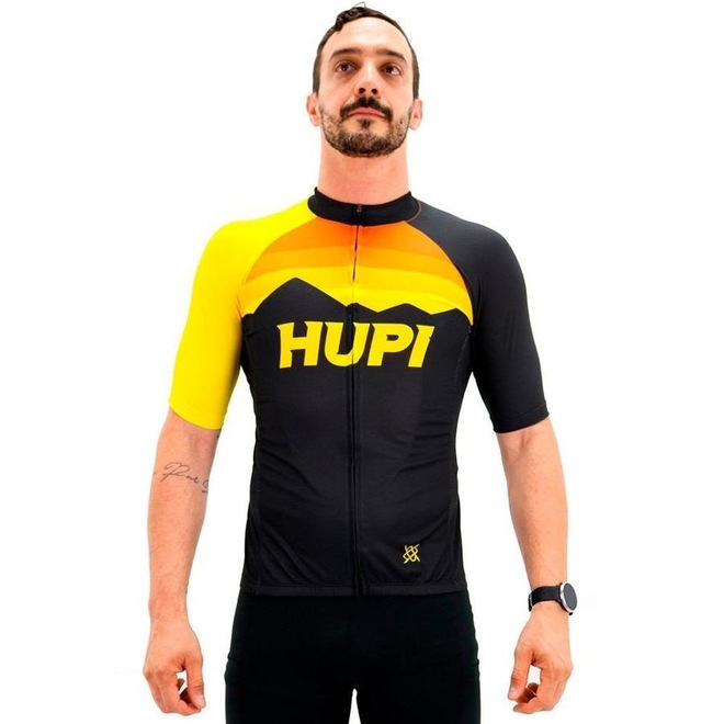 Camisa de Ciclismo Hupi Shadow - Masculina - Foto 1