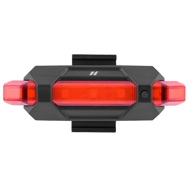 Sinalizador High One traseiro recarregável USB 50 lumens - Foto 1