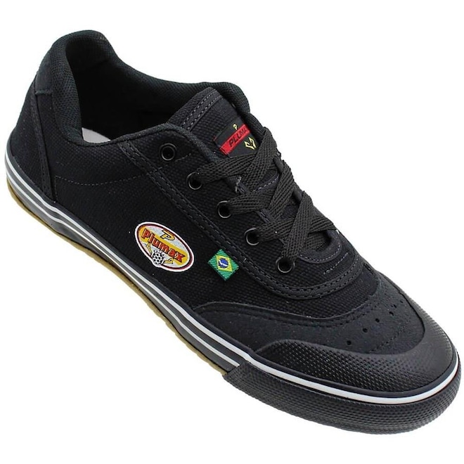 Chuteira Salão Plumax Lona Indoor - Adulto - Foto 1