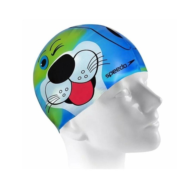 Touca de Natação Speedo Dog - Infantil - Foto 1