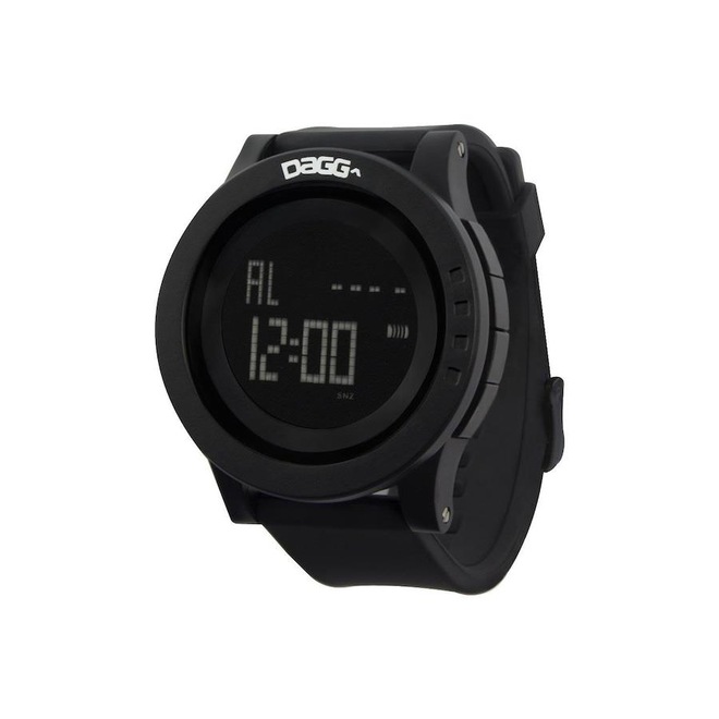 Relógio Digital Dagg Watch Gear Running Armor Black - Unissex - Foto 1