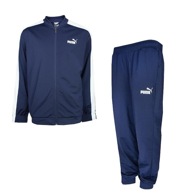 Agasalho Puma Baseball Tricot - Masculino - Foto 1