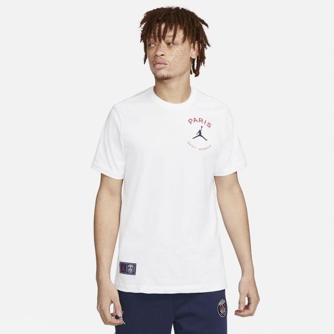 Camiseta PSG Nike Jordan Logo - Masculina - Foto 1