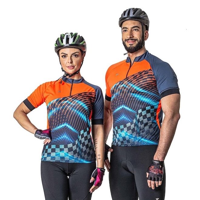 Camisa de Ciclismo Poker Racing - Unissex - Foto 1