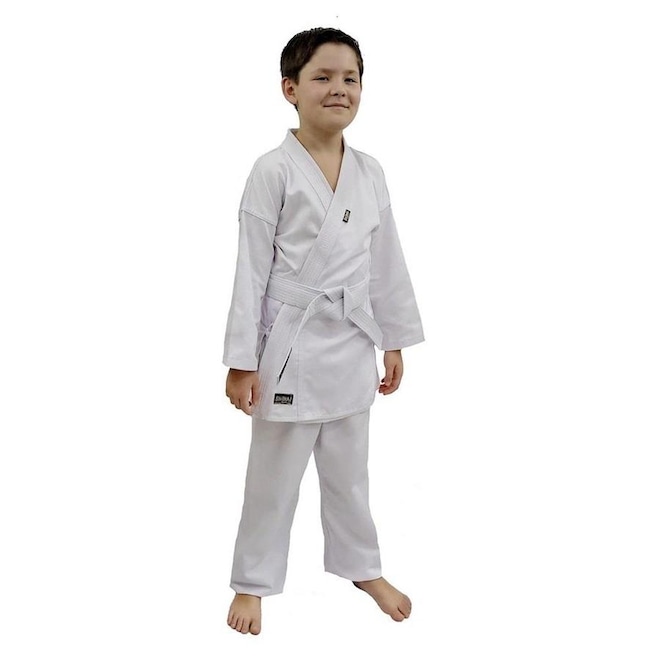 Kimono Karate Infantil Shinai Start com Faixa - Adulto - Foto 1