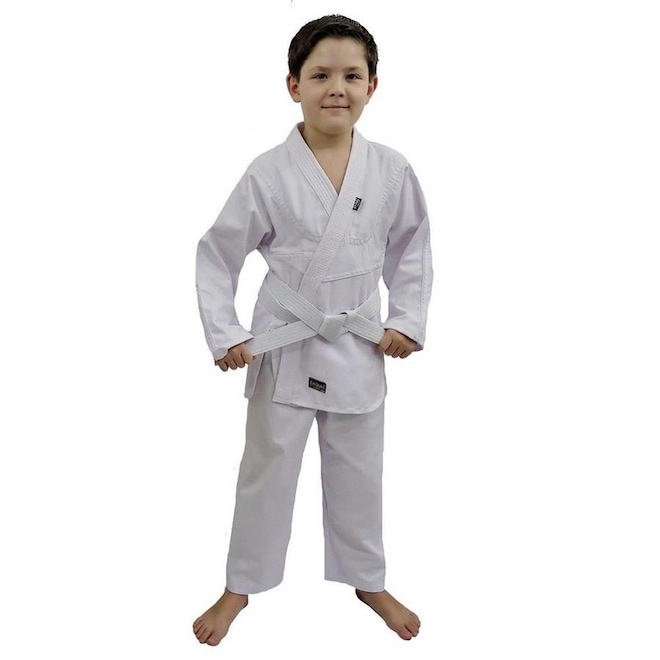 Kimono Judo Infantil Shinai Reforcado com Faixa - Foto 1