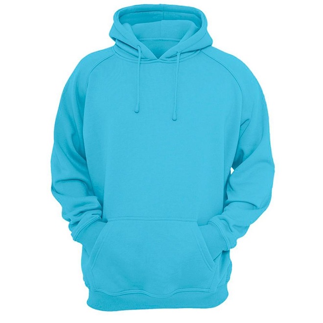 Blusão de Moletom com Capuz Ragor Liso com Bolso Canguru - Masculino - Foto 1