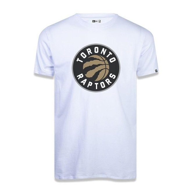 Camiseta New Era Toronto Raptors Basic Logo NBA - Masculina - Foto 1