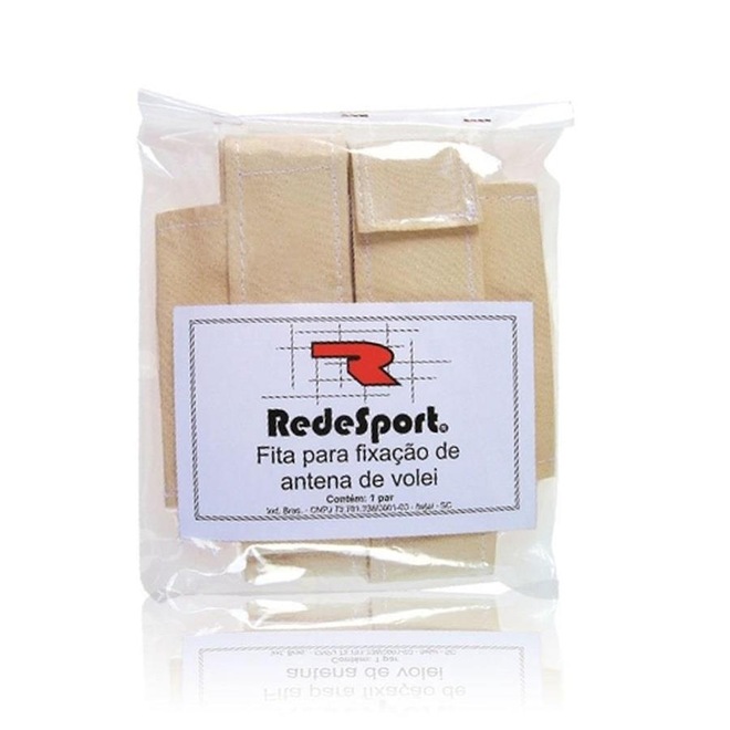 Fita de Fixação de Antena para Volei Rede Sport Algodão - Foto 1
