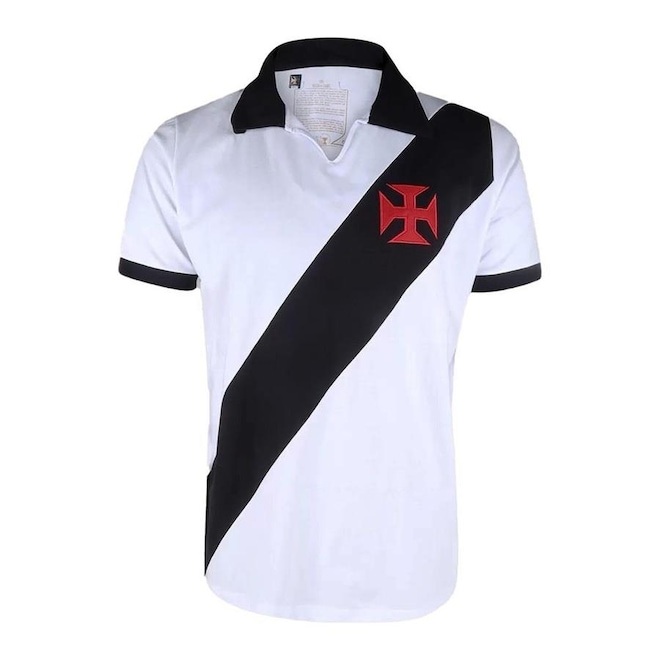 Camisa Polo do Vasco Braziline Paris - Masculina - Foto 1
