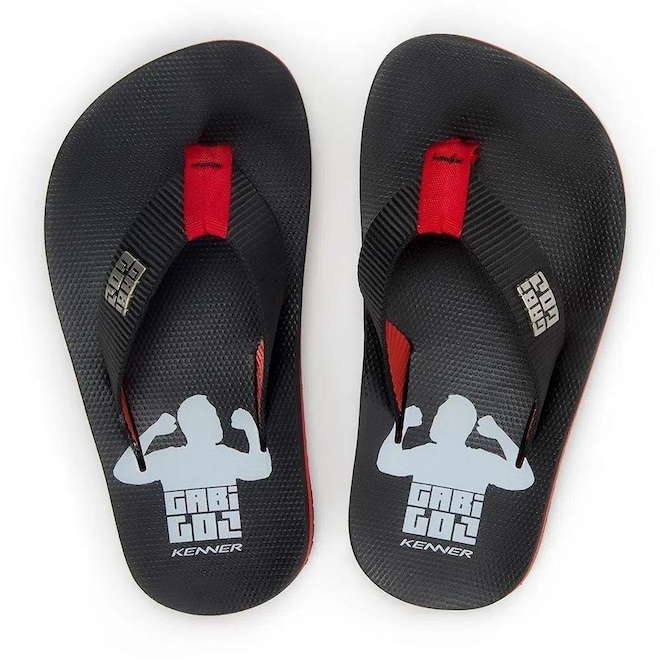 Chinelo Kenner One Gabigol Duo - Infantil - Foto 1