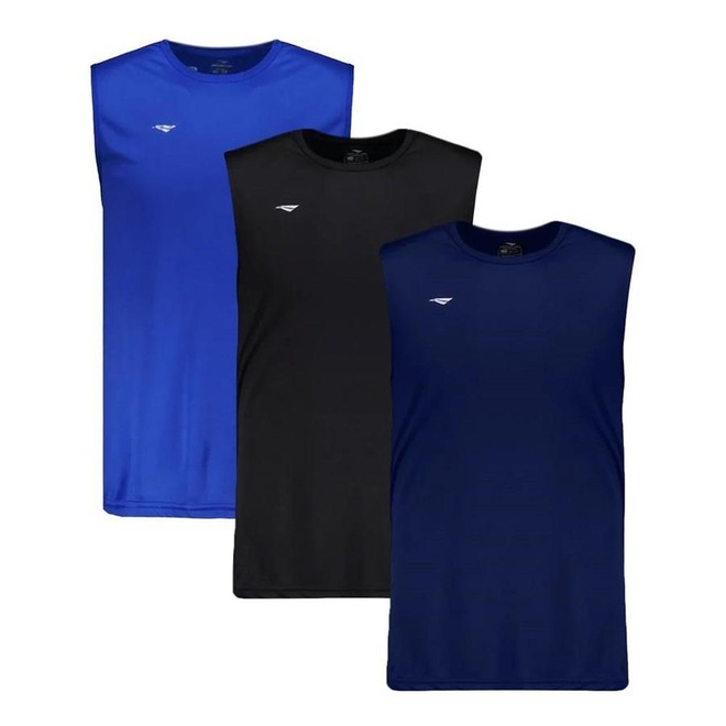 Kit de Camiseta Regata Penalty Matis - Masculina - 3 Unids - Foto 1