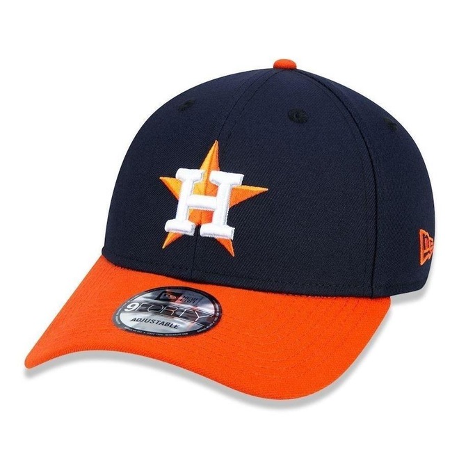 Boné Aba Curva New Era Houston Astros 940 Team Color - Snapback - Adulto - Foto 1