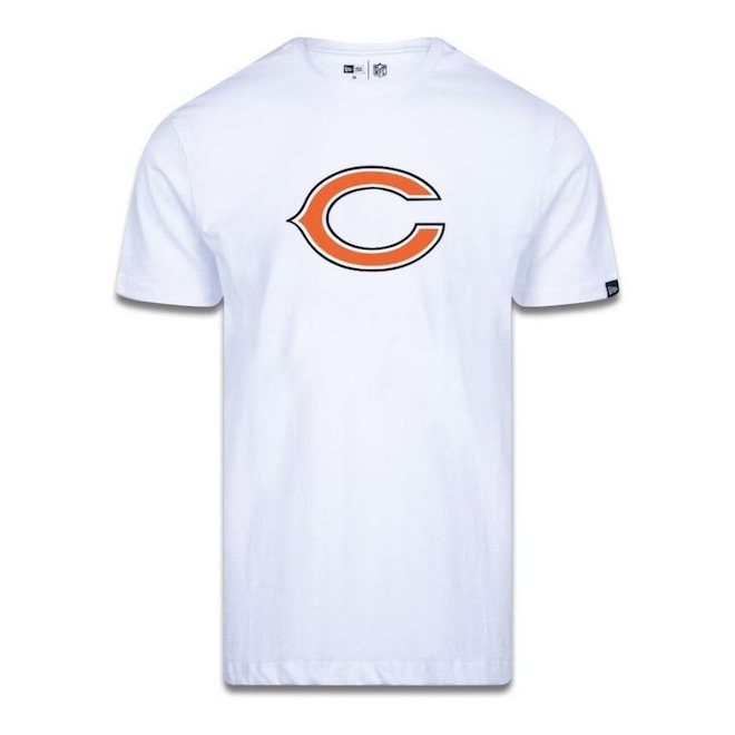 Camiseta New Era Masculina Chicago Bears Logo Time NFL - Foto 1