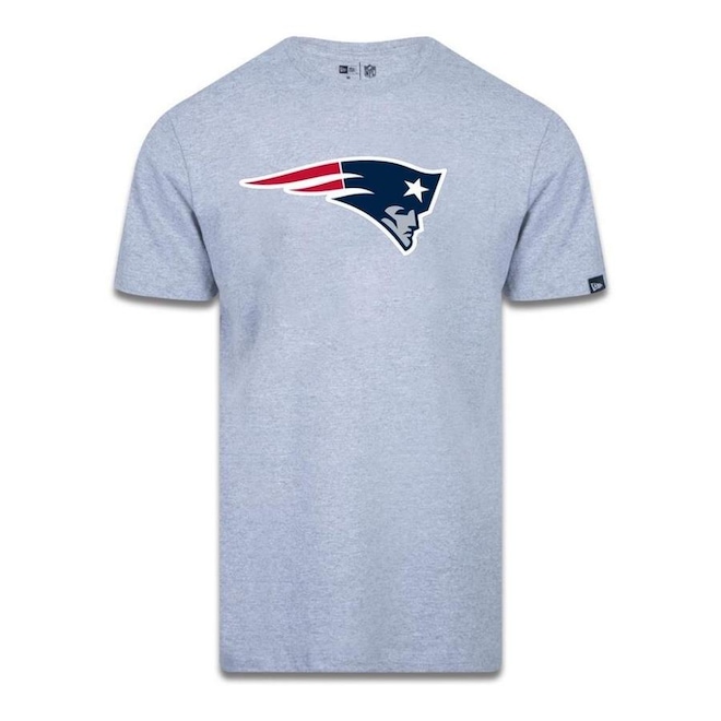 Camiseta New Era NFL New England Patriots Logo Time - Masculina - Foto 1
