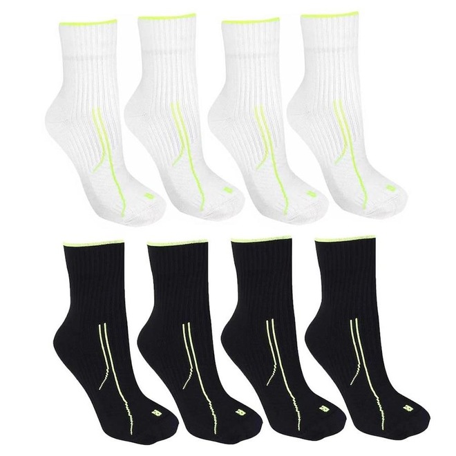 Meia de Compressão Puma Extreme Performance Cano Baixo - Adulto - 4 Pares - Foto 1