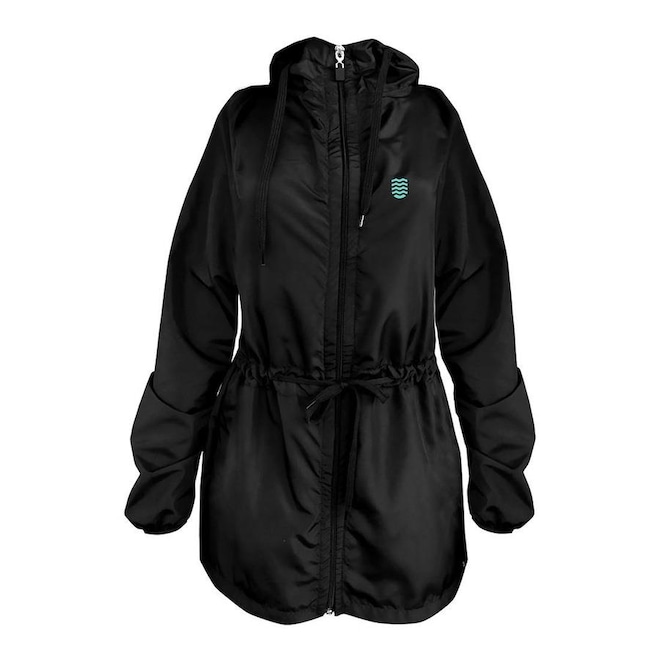 Jaqueta Parka Corta Vento Web Surf Shop Light Icon Surf - Feminino - Foto 1