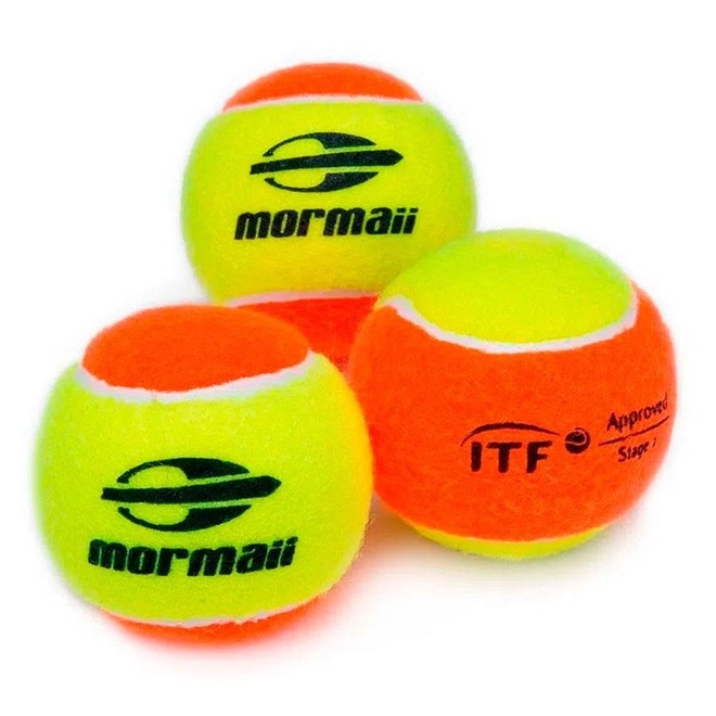 Bola Mormaii Beach Tennis Tour - Pack com 3 Unidades - Foto 1