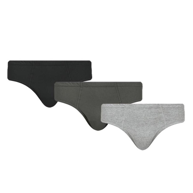 Cueca Slip Selene Algodão - Adulto - 9 Unidades - Foto 1