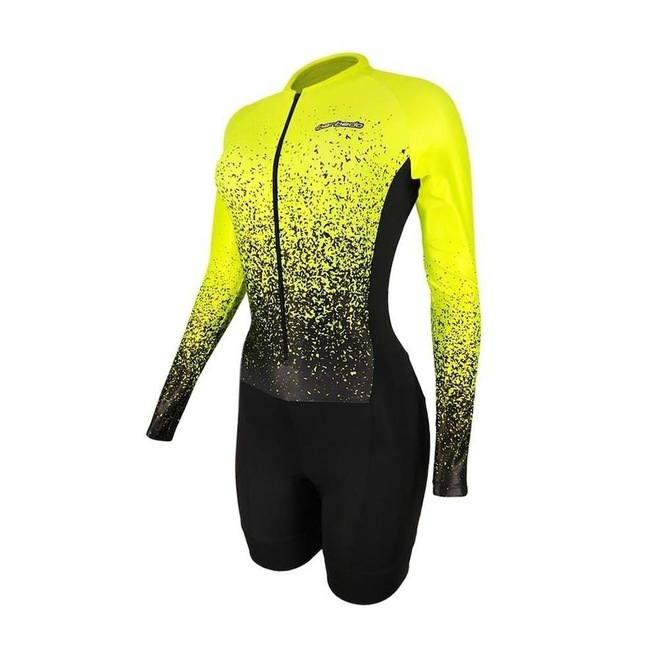 Macaquinho para Ciclismo Ciclismo Manga Longa Barbedo Maragogi - Feminino - Foto 1