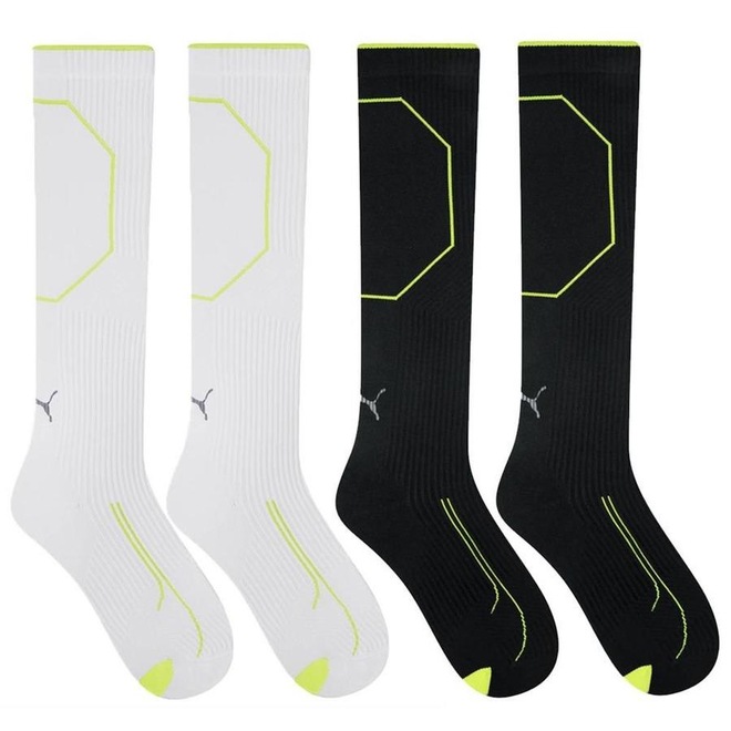 Meia de Compressão Puma Extreme Performance - Adulto - 2 Pares - Foto 1