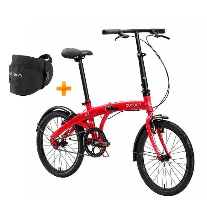 Bicicleta Dobrável Durban Eco Aro 20 - Roda Livre 18T - 1 Marcha - Foto 1