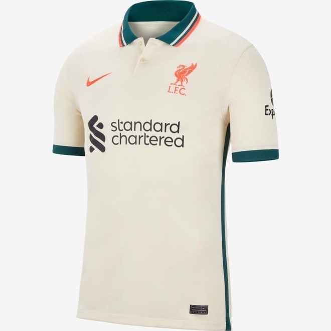 Camisa Liverpool II 21/22 Torcedor Nike - Masculina - Foto 1