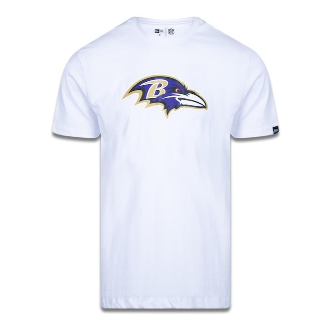 Camiseta New Era Plus Size Regular Manga Curta Baltimore Ravens - Masculino - Foto 1