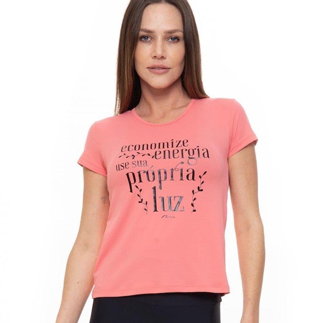 Camiseta Rola Moça Ultracool Touch Bio - Feminina - Foto 1