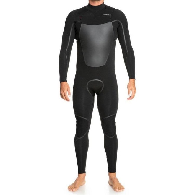 Long John Quiksilver Manga Longa 3/2 Marathon Sessions Chest Zip - Masculino - Foto 1