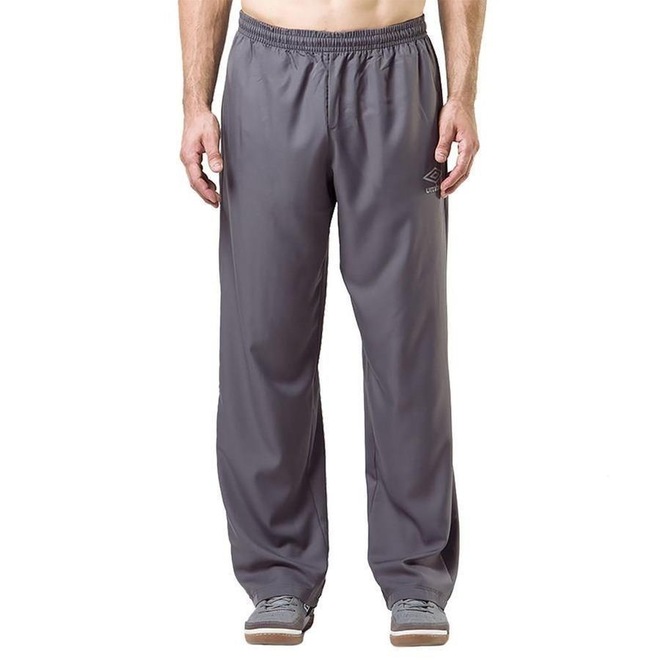 Calça Umbro Basic Microfibra Sem Forro - Masculina - Foto 1