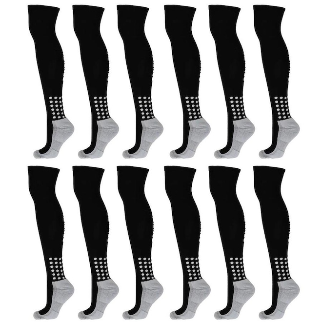 Kit Meião Penalty Matis Treino - 33 ao 38 - 12 Pares - Infantil - Foto 1